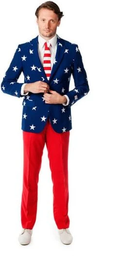 OppoSuits Stars And Stripes Kostuum