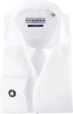 Ledub Strijkvrij SL7 Shirt Wit