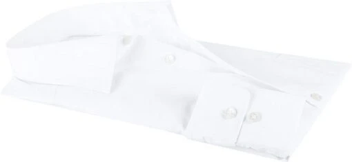 OLYMP Luxor Strijkvrij Shirt Comfort Fit Wit - Afbeelding 4
