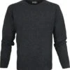 William Lockie Trui Lamswol Charcoal Antraciet -Kleding Kortings Winkel 2628 4