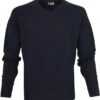 William Lockie Pullover Lamswol V Midnight Navy -Kleding Kortings Winkel 2630 5