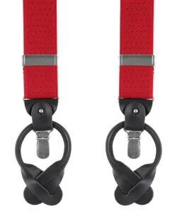 Rood-Navy Bretels Luxe