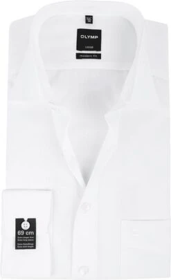 OLYMP Luxor SL7 Overhemd Modern Fit Wit