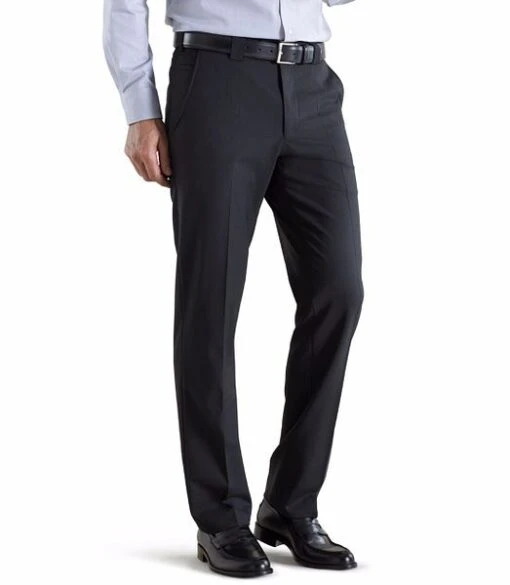 Meyer Pantalon Roma Wolmix Antraciet - Afbeelding 5