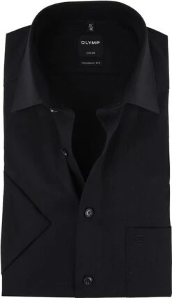 OLYMP Overhemd Luxor Zwart -Kleding Kortings Winkel 60671 1 1