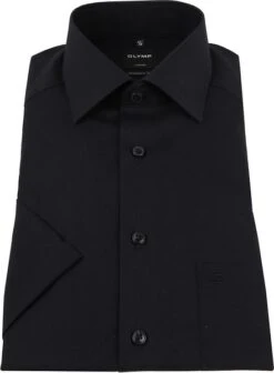 OLYMP Overhemd Luxor Zwart -Kleding Kortings Winkel 60671 3