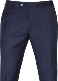 Suitable Pantalon Evans Wol Navy -Kleding Kortings Winkel 60957 8 1