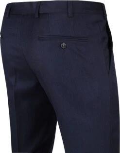 Suitable Pantalon Evans Wol Navy -Kleding Kortings Winkel 60957 9