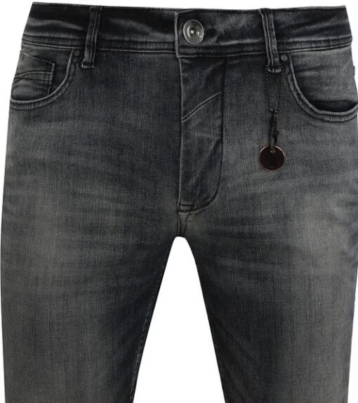 No-Excess No Excess Jeans 711 Grey Denim - Afbeelding 5