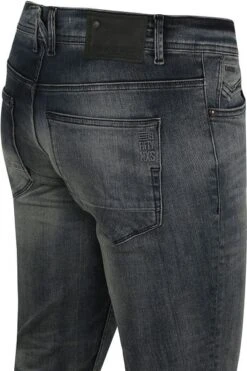 No-Excess No Excess Jeans 711 Grey Denim -Kleding Kortings Winkel 61712 13
