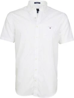 Gant Overhemd Broadcloth Wit