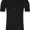 Desoto Overhemd Korte Mouw Zwart 081 -Kleding Kortings Winkel 63360 1