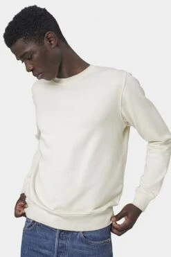 Colorful Standard Sweater Organic Off-white -Kleding Kortings Winkel 64221 5