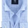Suitable Respect Overhemd Ruit Blauw -Kleding Kortings Winkel 65010 1