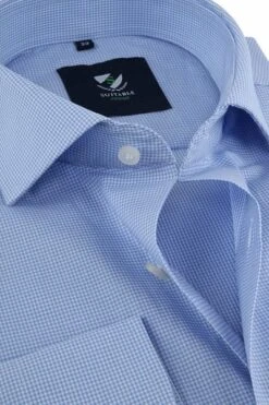 Suitable Respect Overhemd Ruit Blauw -Kleding Kortings Winkel 65010 2 1