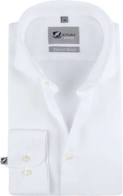 Suitable Overhemd Travel Wit -Kleding Kortings Winkel 65480 4 1