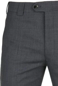 Meyer Pantalon Roma Wolmix Grijs -Kleding Kortings Winkel 65886 6
