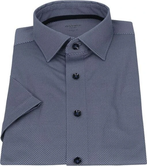 OLYMP KM Overhemd Luxor 24/Seven MF Marine Blauw - Afbeelding 6