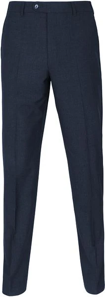 Suitable Pantalon Picador Wolmix Donkerblauw