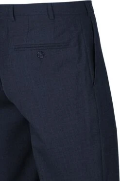 Suitable Pantalon Picador Wolmix Donkerblauw -Kleding Kortings Winkel 70031 3