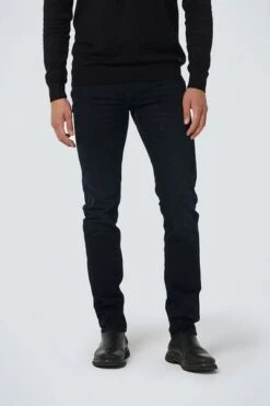 No-Excess No Excess Jeans 711 Denim Zwart -Kleding Kortings Winkel 70680 5