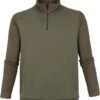 Suitable Prestige Haco Pullover Half Zip Olijfgroen -Kleding Kortings Winkel 71415 1