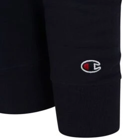 Champion Sweater Script Donkerblauw Logo -Kleding Kortings Winkel 72065 10
