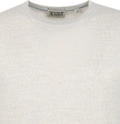 Scotch And Soda Trui Wol Grijs - Afbeelding 4