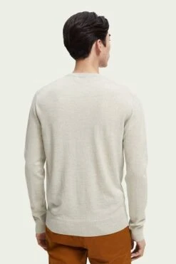 Scotch And Soda Trui Wol Grijs -Kleding Kortings Winkel 72148 7