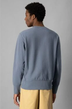 Champion Crewneck Sweater Blauw -Kleding Kortings Winkel 72471 5