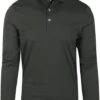 Profuomo Groene Longsleeve Polo -Kleding Kortings Winkel 72557 1