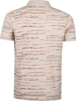 State Of Art Polo Print Beige -Kleding Kortings Winkel 73473 4