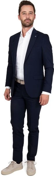 Suitable Kostuum Donkerblauw