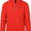 NZA Half Zip Trui Arapohue Rood -Kleding Kortings Winkel 74300 1