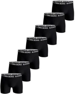 Bjorn Borg Boxers 7-Pack Zwart