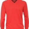 Casa Moda Pullover V-Hals Rood -Kleding Kortings Winkel 74447 4