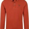 PME Legend Longsleeve Pique Polo Rood -Kleding Kortings Winkel 74482 1