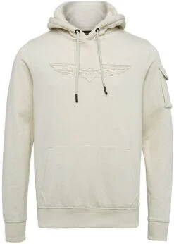 PME Legend Hoodie Brushed Fleece Lichtbeige -Kleding Kortings Winkel 74544 1 1