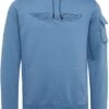 PME Legend Hoodie Brushed Fleece Blauw -Kleding Kortings Winkel 74545 1