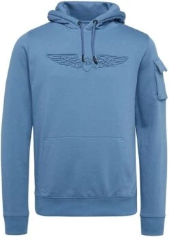 PME Legend Hoodie Brushed Fleece Blauw