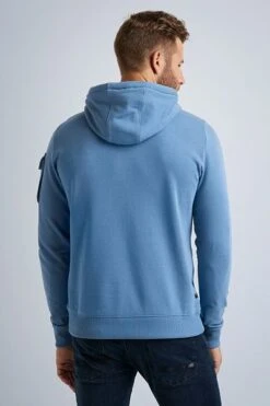 PME Legend Hoodie Brushed Fleece Blauw -Kleding Kortings Winkel 74545 4