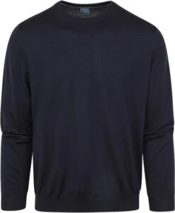 Olymp Trui O-Hals Wol Donkerblauw