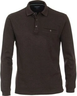 Casa Moda Polo LS Bruin