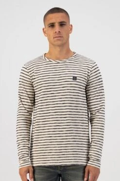 Dstrezzed Trui Strepen Beige -Kleding Kortings Winkel 74722 1 1