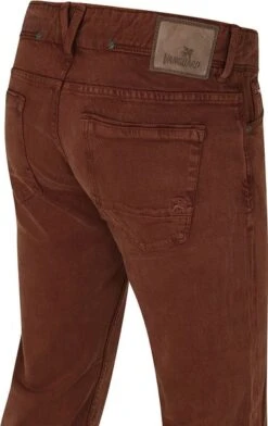 Vanguard V7 Rider Jeans Donkerbruin -Kleding Kortings Winkel 74940 3