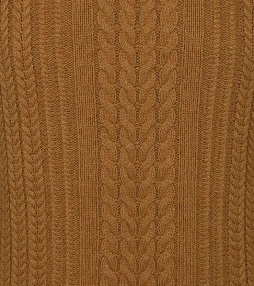 No-Excess No Excess Pullover Mix Wol Gebreid Bruin - Afbeelding 5