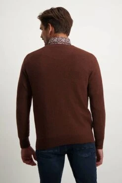 State Of Art Trui Wol Brique Rood -Kleding Kortings Winkel 75096 3