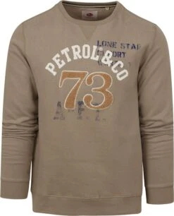 Petrol Trui Beige
