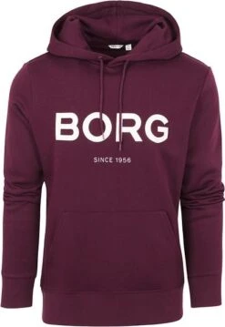Bjorn Borg Sweater Bordeaux Rood Logo -Kleding Kortings Winkel 75147 5 1