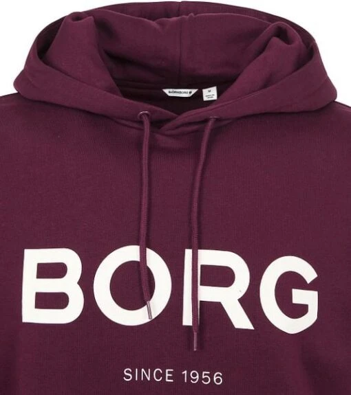 Bjorn Borg Sweater Bordeaux Rood Logo - Afbeelding 6